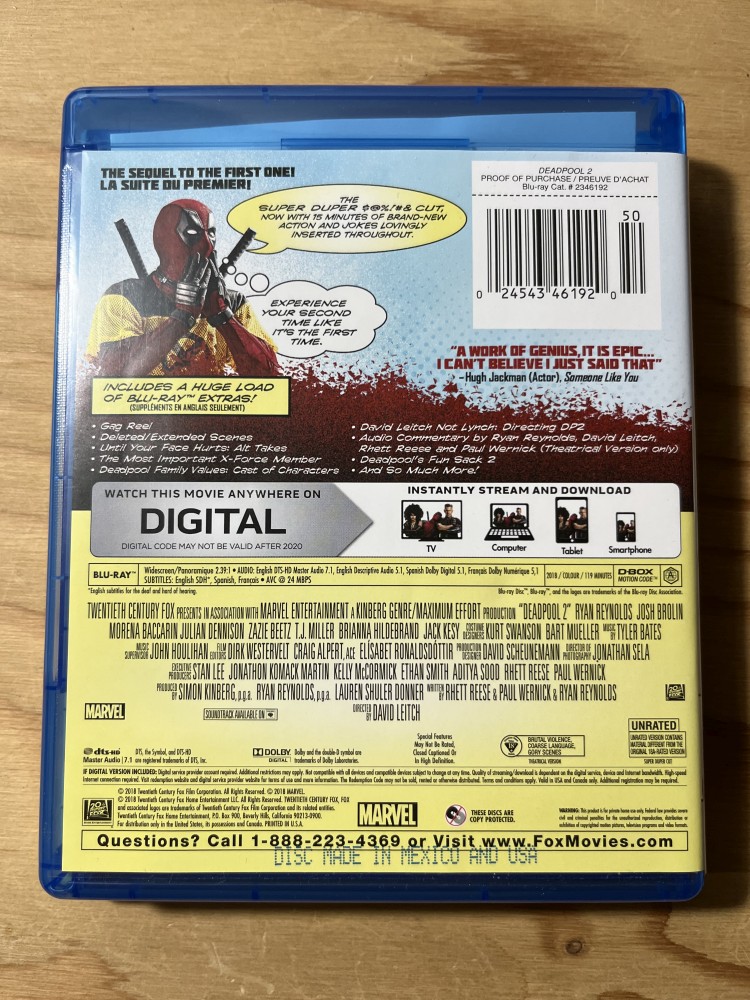 Deadpool 2 Super Duper Cut - Image 2